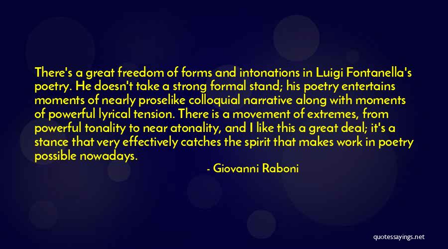 Lyrical Poetry Quotes By Giovanni Raboni Lyrical Poetry Quotes By Giovanni Raboni