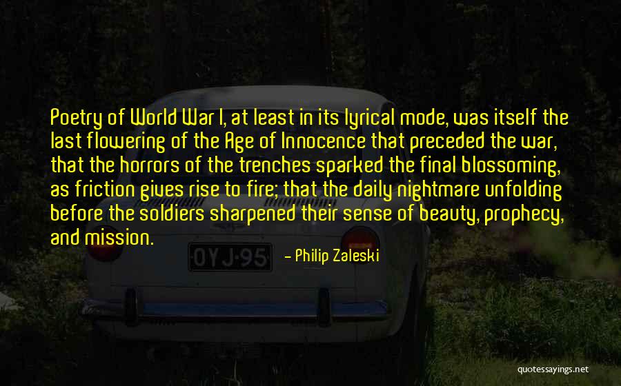 Lyrical Poetry Quotes By Philip Zaleski Lyrical Poetry Quotes By Philip Zaleski