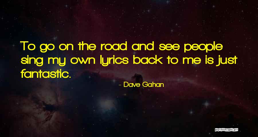 Lyrics Quotes By Dave Gahan