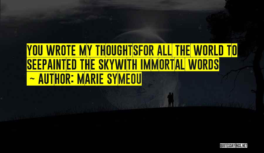 Lyrics Quotes By Marie Symeou