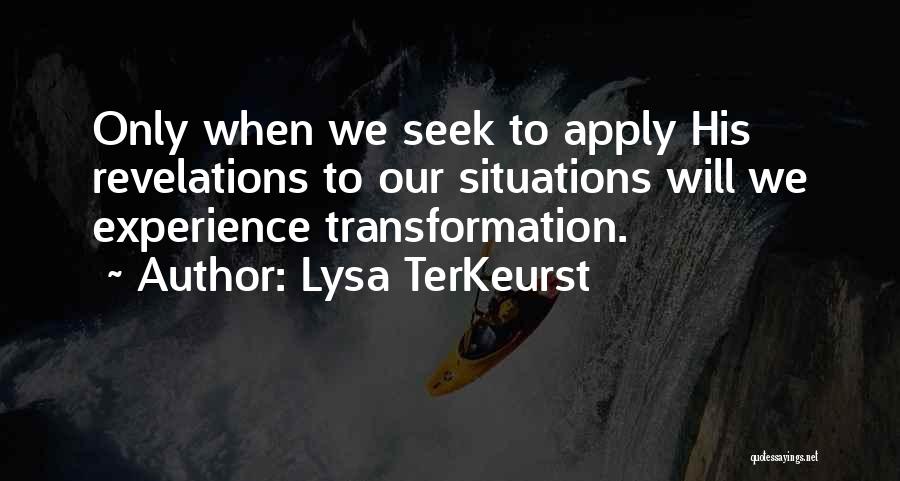 Lysa TerKeurst Quotes 530157