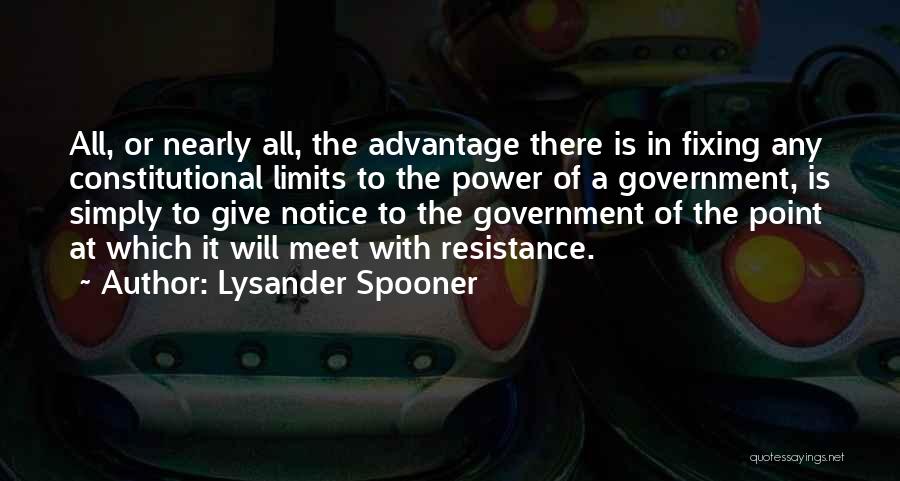 Lysander Quotes By Lysander Spooner