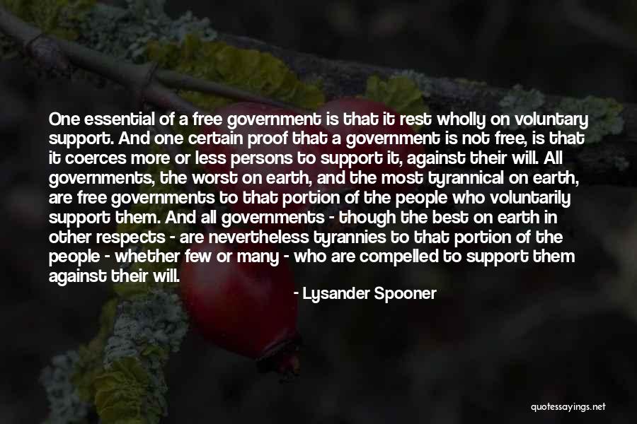 Lysander Spooner Quotes 729470 Lysander Spooner Quotes 729470