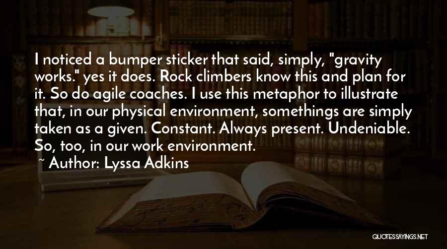 Lyssa Adkins Quotes 1646845