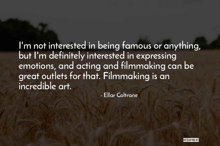 Lythgoe Judge Quotes By Ellar Coltrane