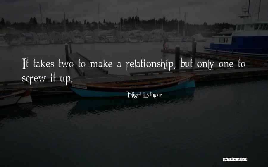 Lythgoe Quotes By Nigel Lythgoe