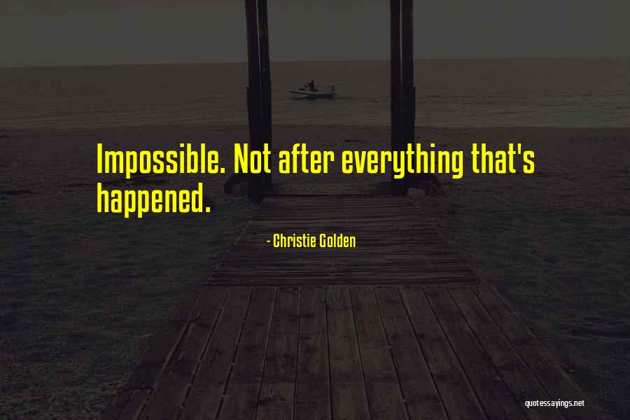 Lyttelton Manor Quotes By Christie Golden
