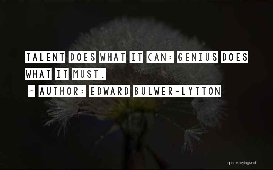 Lytton Quotes By Edward Bulwer-Lytton