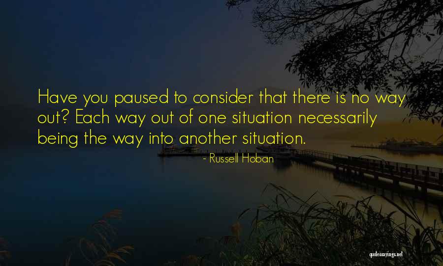 Lyuboslav Nikolaev Quotes By Russell Hoban Lyuboslav Nikolaev Quotes By Russell Hoban