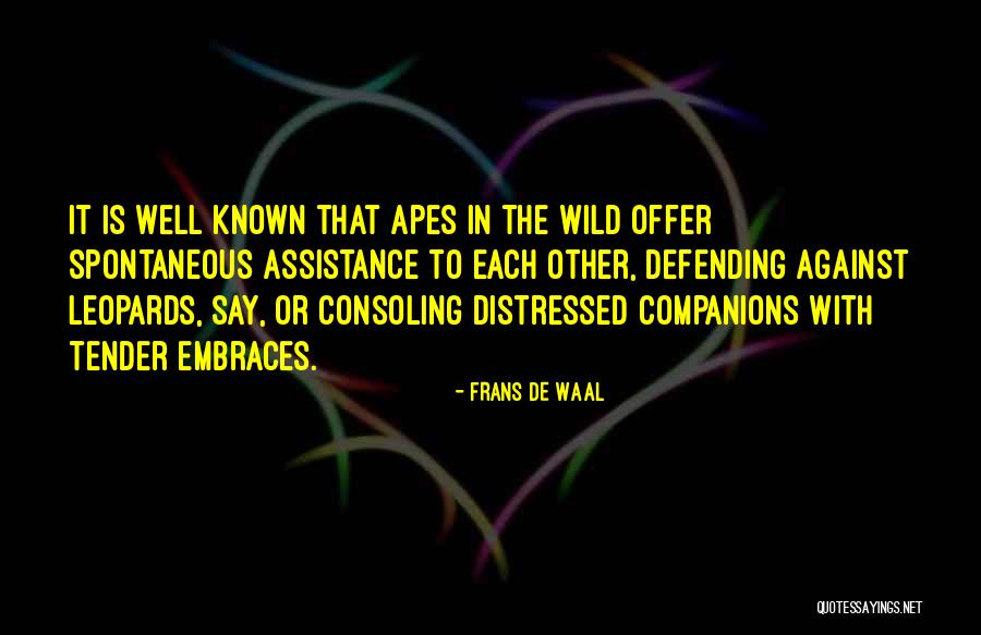 Lyzette Wanzer Quotes By Frans De Waal Lyzette Wanzer Quotes By Frans De Waal