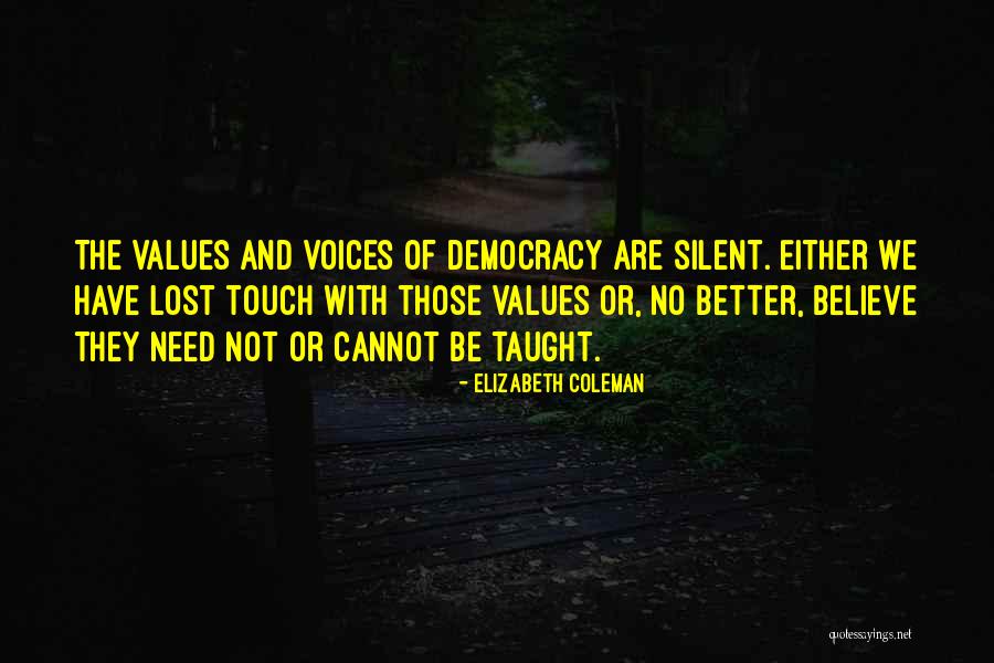 Lzumz Quotes By Elizabeth Coleman Lzumz Quotes By Elizabeth Coleman