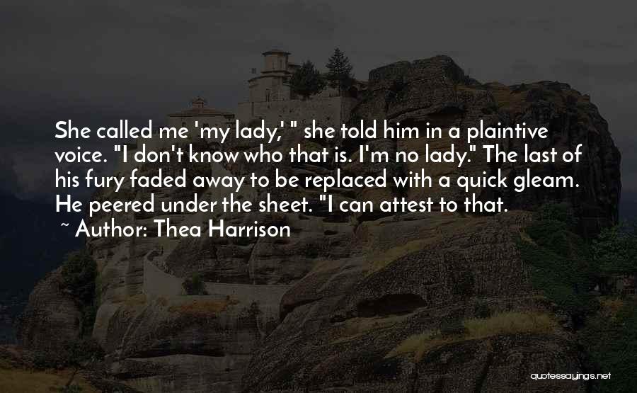M&a Funny Quotes By Thea Harrison