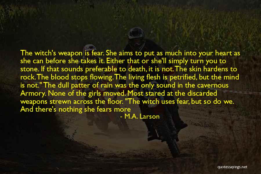M.A. Larson Quotes 1869236 M.A. Larson Quotes 1869236