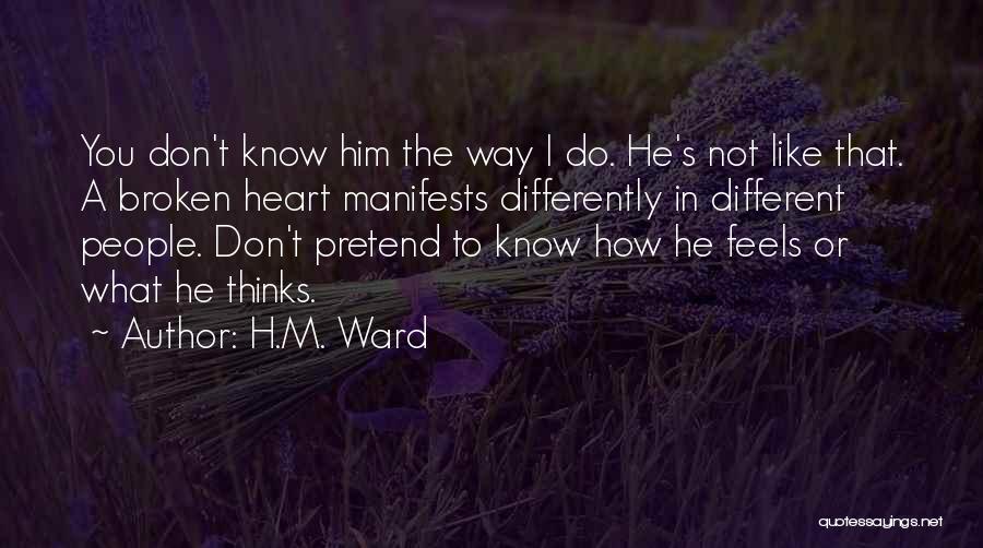 M A S H Quotes By H.M. Ward