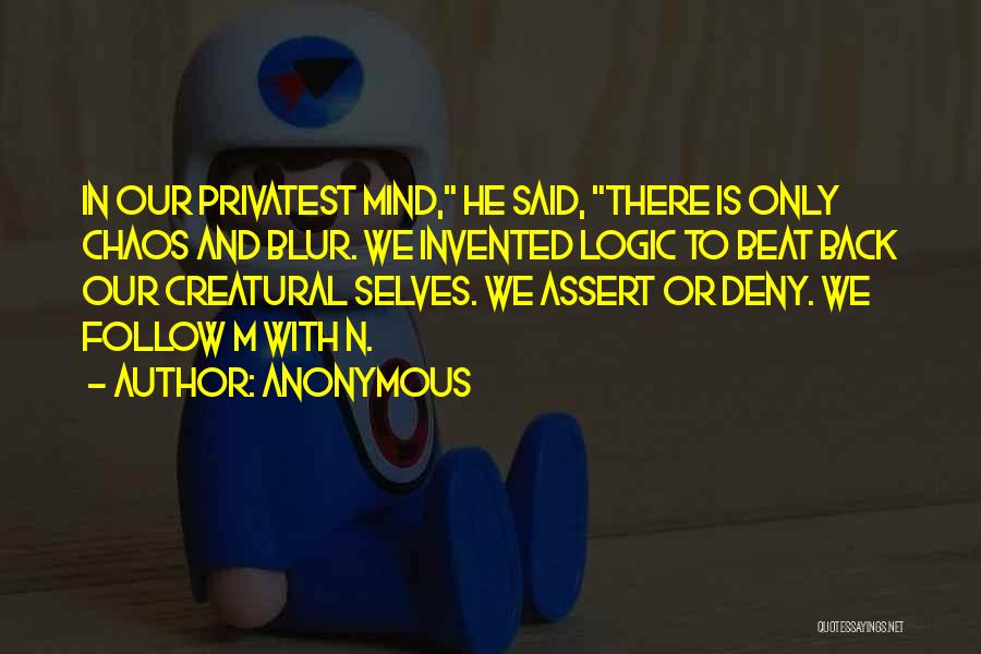 M And N Quotes By Anonymous