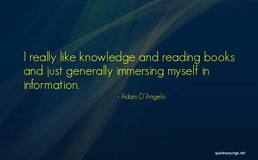 M Angelo Quotes By Adam D'Angelo M Angelo Quotes By Adam D'Angelo