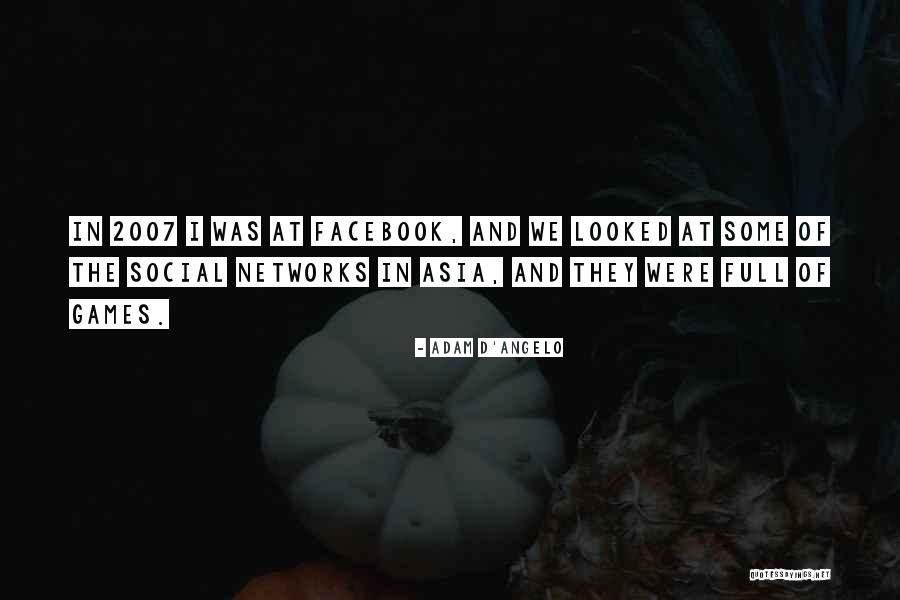 M Angelo Quotes By Adam D'Angelo M Angelo Quotes By Adam D'Angelo