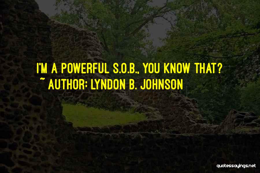 M.b.b.s Quotes By Lyndon B. Johnson