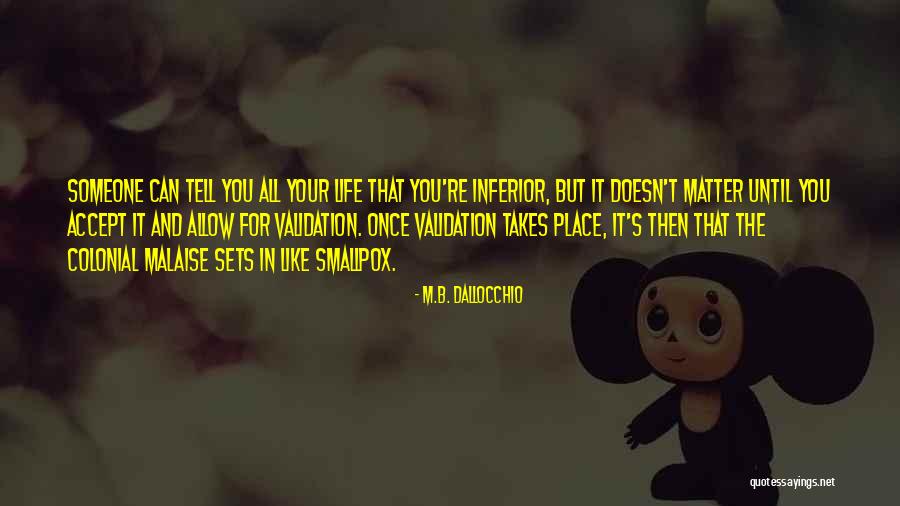 M.B. Dallocchio Quotes 1089469 M.B. Dallocchio Quotes 1089469