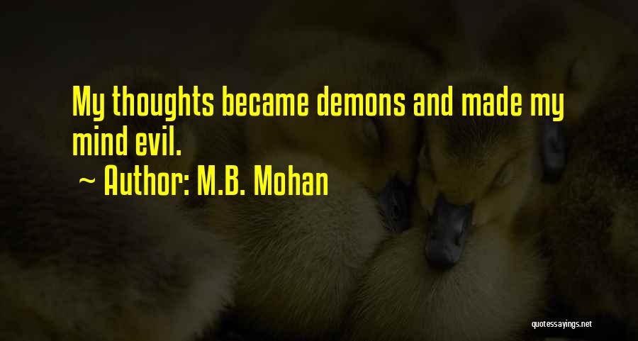 M.B. Mohan Quotes 105633
