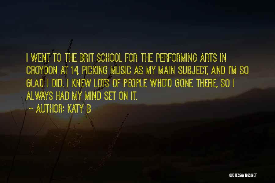 M&b Quotes By Katy B