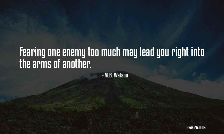 M.B. Watson Quotes 107150 M.B. Watson Quotes 107150