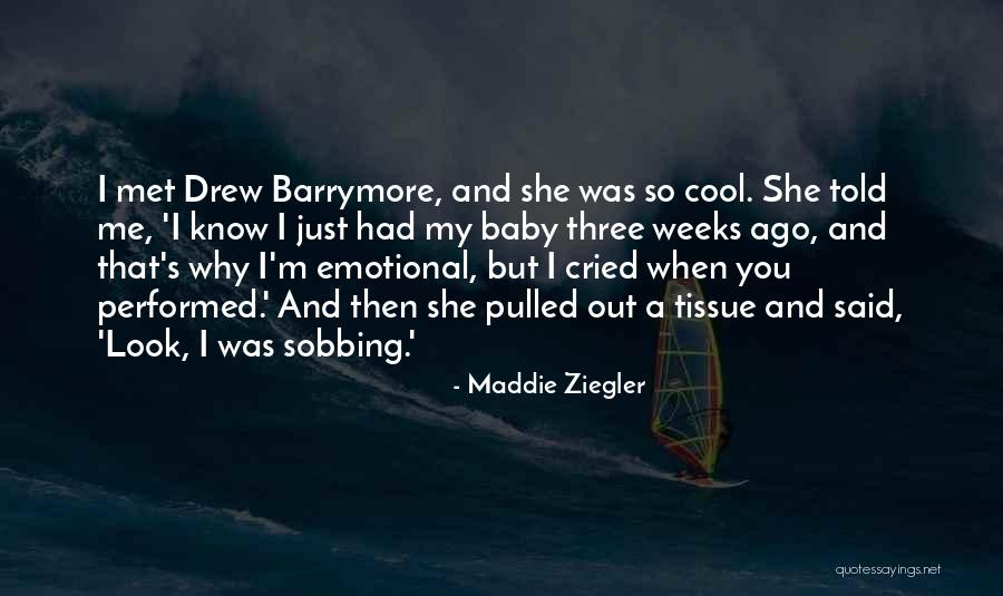 M Barrymore Quotes By Maddie Ziegler M Barrymore Quotes By Maddie Ziegler