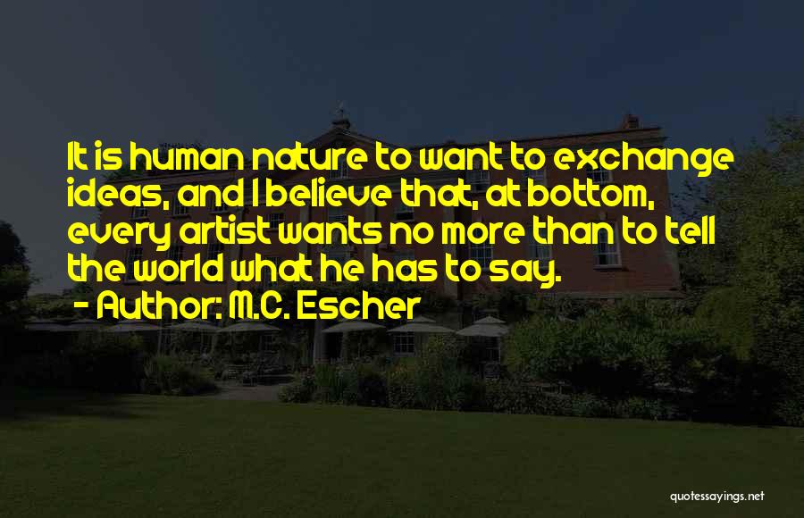 M.C. Escher Quotes 1007730