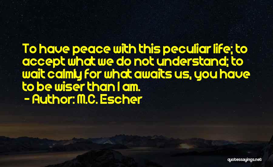 M.C. Escher Quotes 1225256