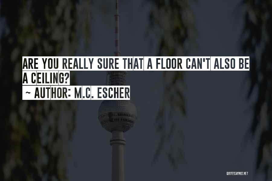 M.C. Escher Quotes 1541521