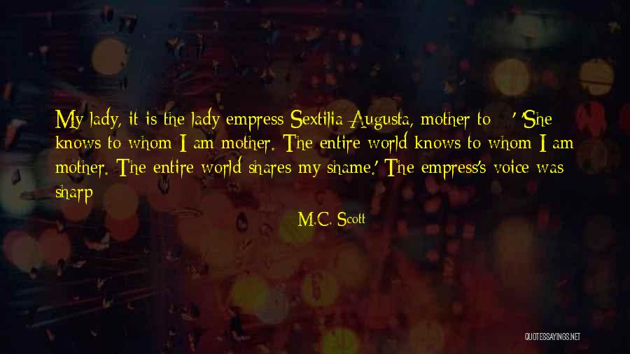 M.C. Scott Quotes 1035878 M.C. Scott Quotes 1035878