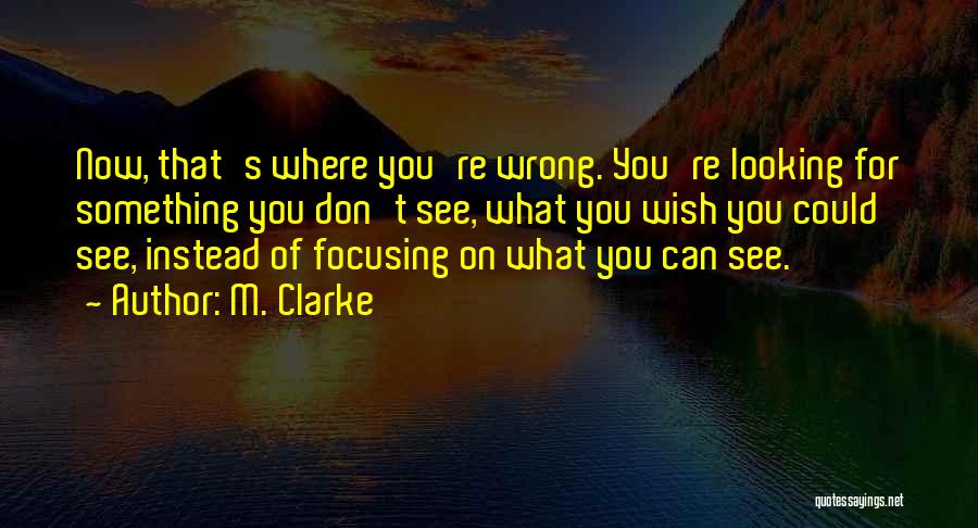 M. Clarke Quotes 334543