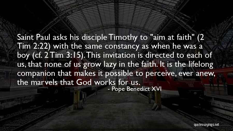 M E Cfs Quotes By Pope Benedict XVI M E Cfs Quotes By Pope Benedict XVI