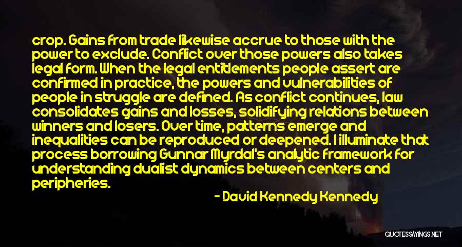 M E Framework Quotes By David Kennedy Kennedy