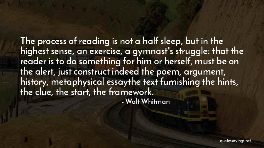 M E Framework Quotes By Walt Whitman