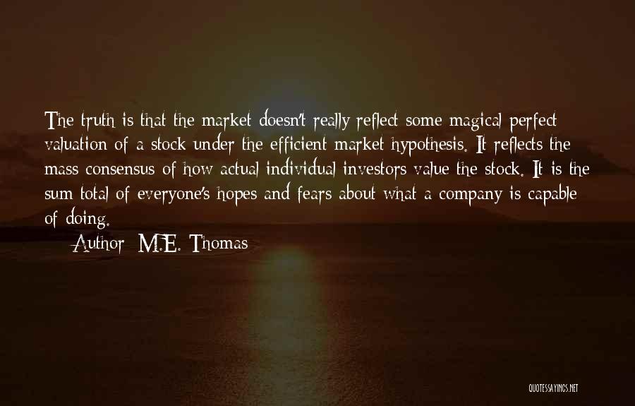 M.E. Thomas Quotes 1128295