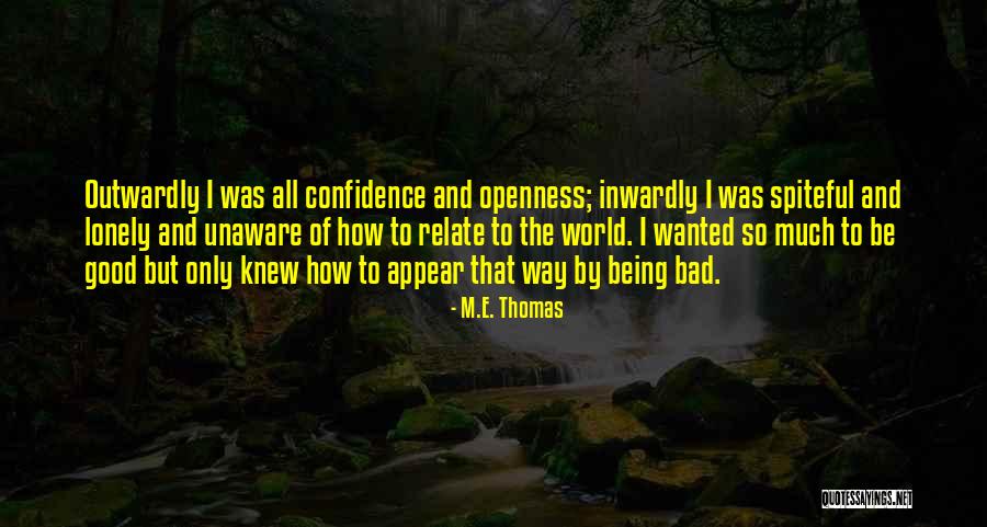 M.E. Thomas Quotes 172232 M.E. Thomas Quotes 172232