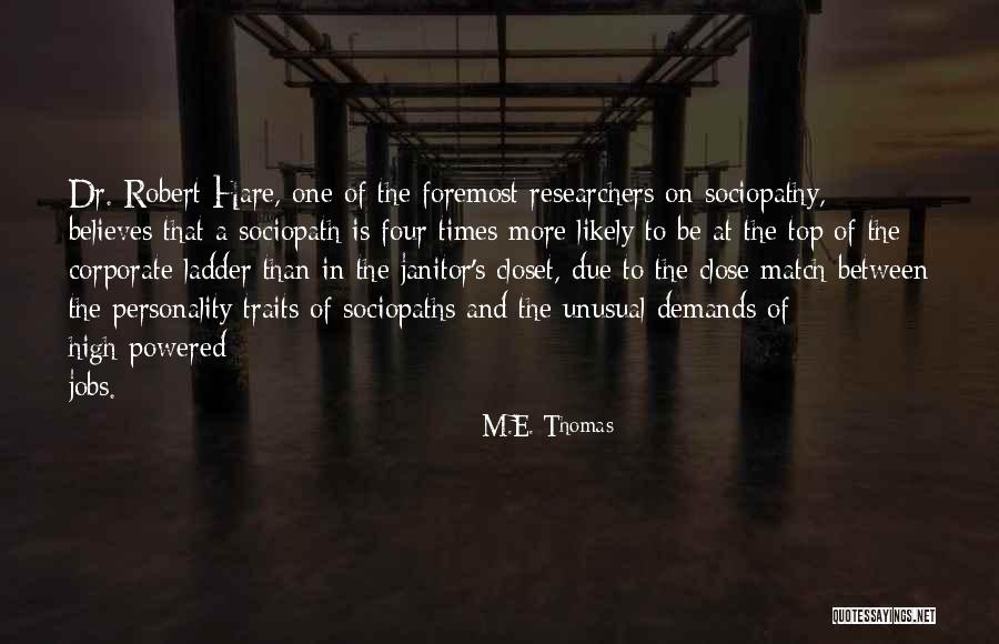 M.E. Thomas Quotes 538185