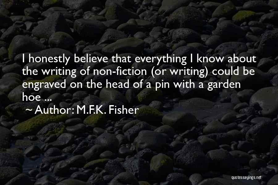 M.F.K. Fisher Quotes 1081435