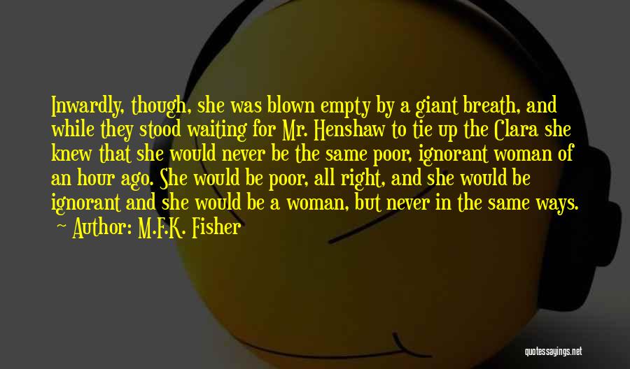 M.F.K. Fisher Quotes 1096374
