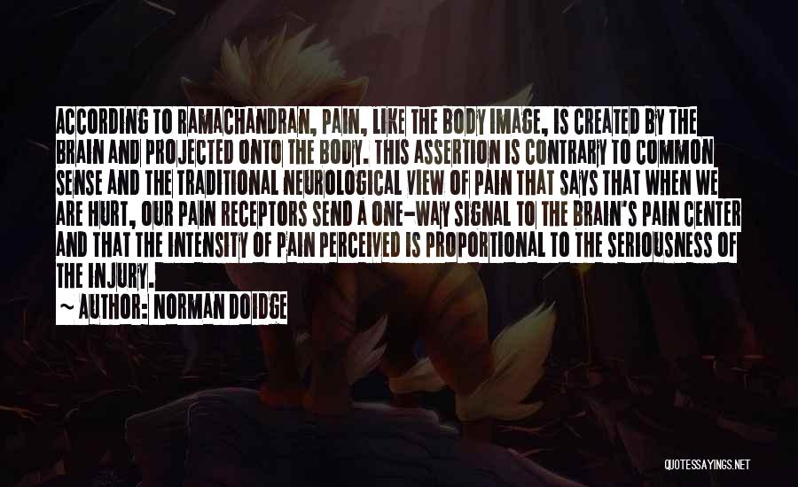 M G Ramachandran Quotes By Norman Doidge