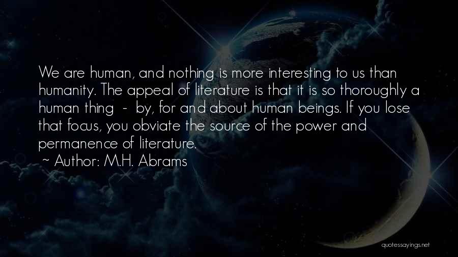 M.H. Abrams Quotes 1240016