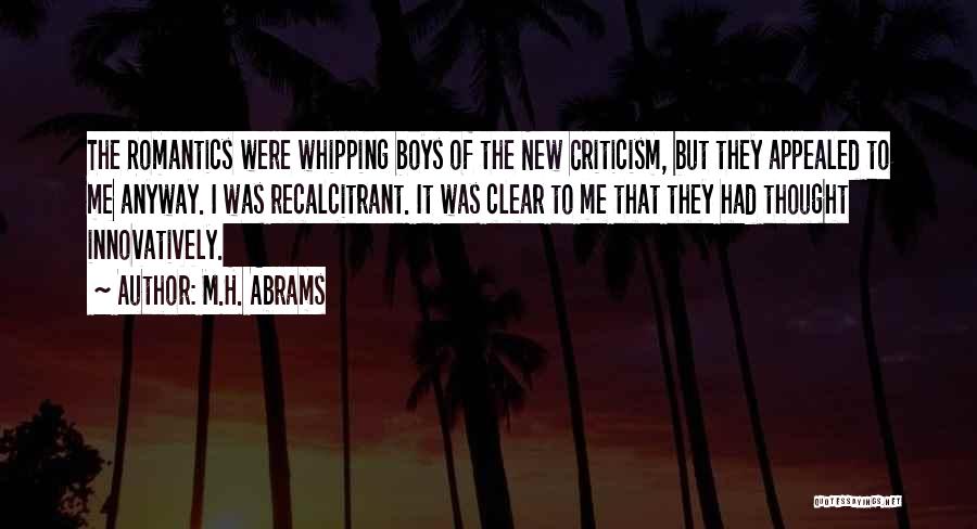 M.H. Abrams Quotes 2019644