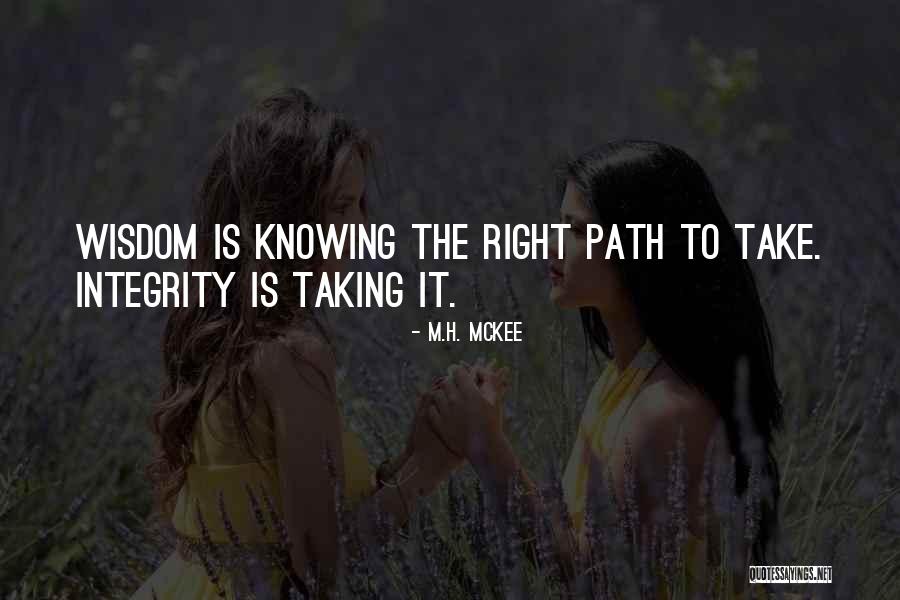 M.H. McKee Quotes 705051 M.H. McKee Quotes 705051