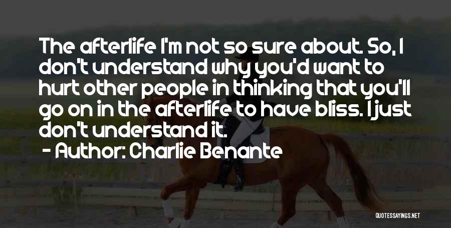 M Hurt Quotes By Charlie Benante