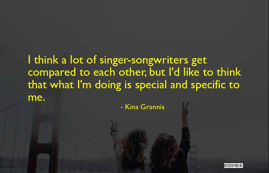 M.i.a Singer Quotes By Kina Grannis