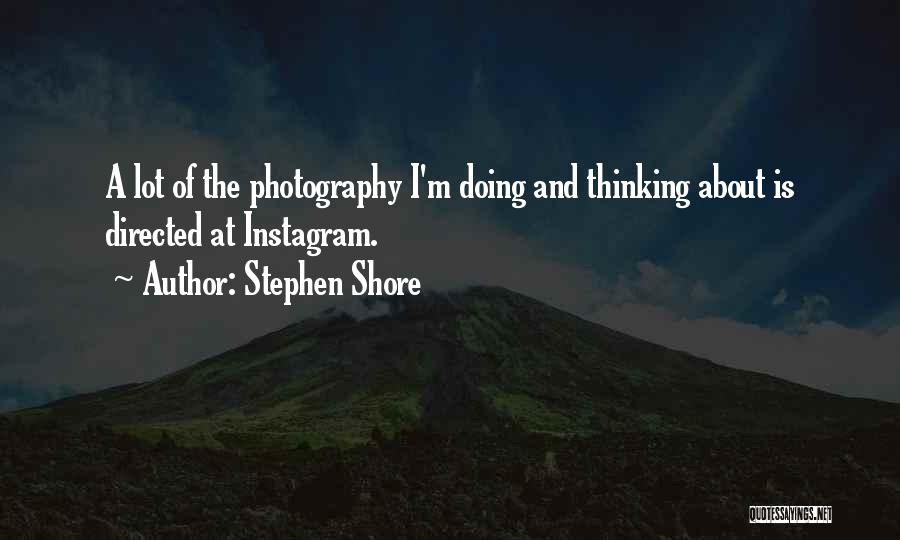 M.i.l.k Photography Quotes By Stephen Shore