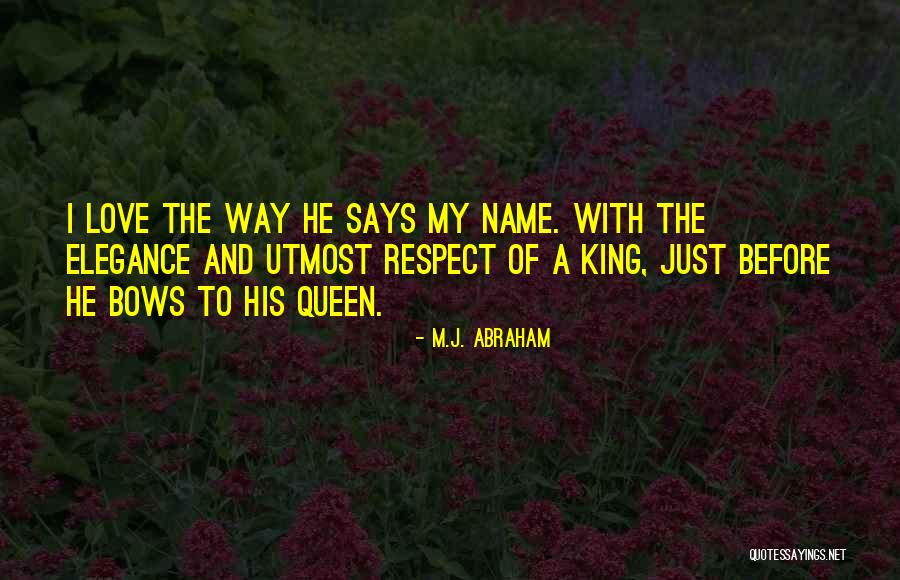 M.J. Abraham Quotes 1562557