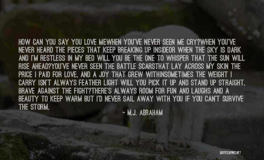 M.J. Abraham Quotes 1936216 M.J. Abraham Quotes 1936216