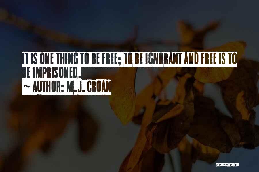 M.J. Croan Quotes 1354305